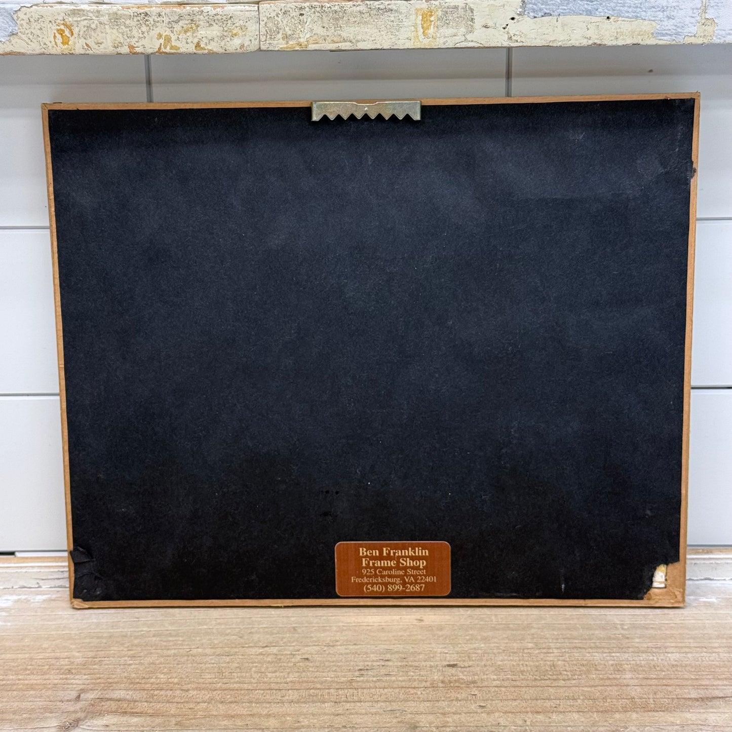 Flower Field Framed Art Print Signed C Sanford