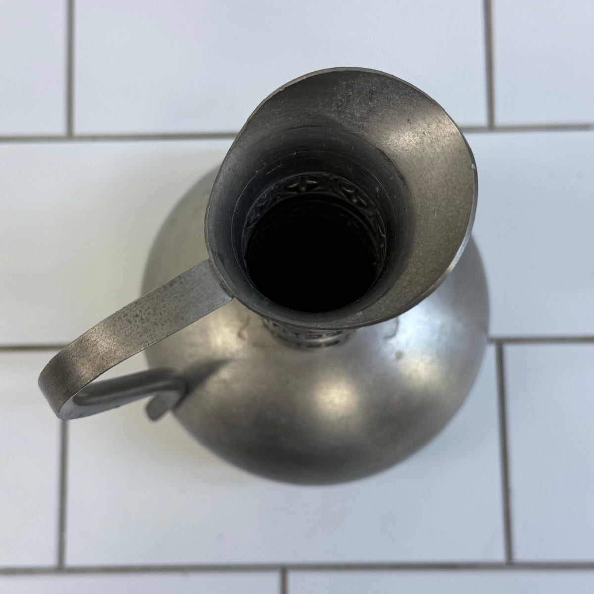 Haugrud Pewter Pitcher 1970s