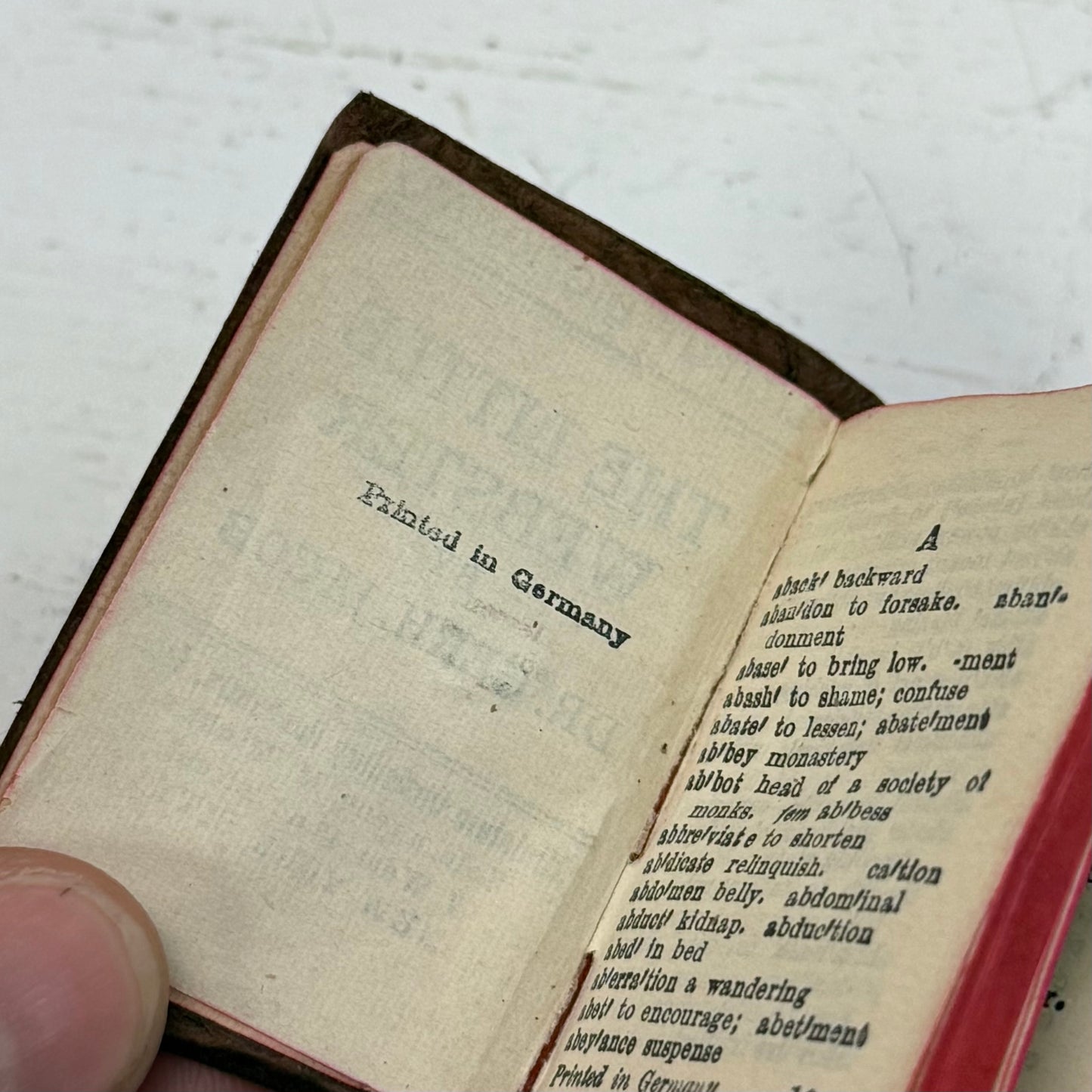 Lilliput The Little Webster 18000 Words Dictionary
