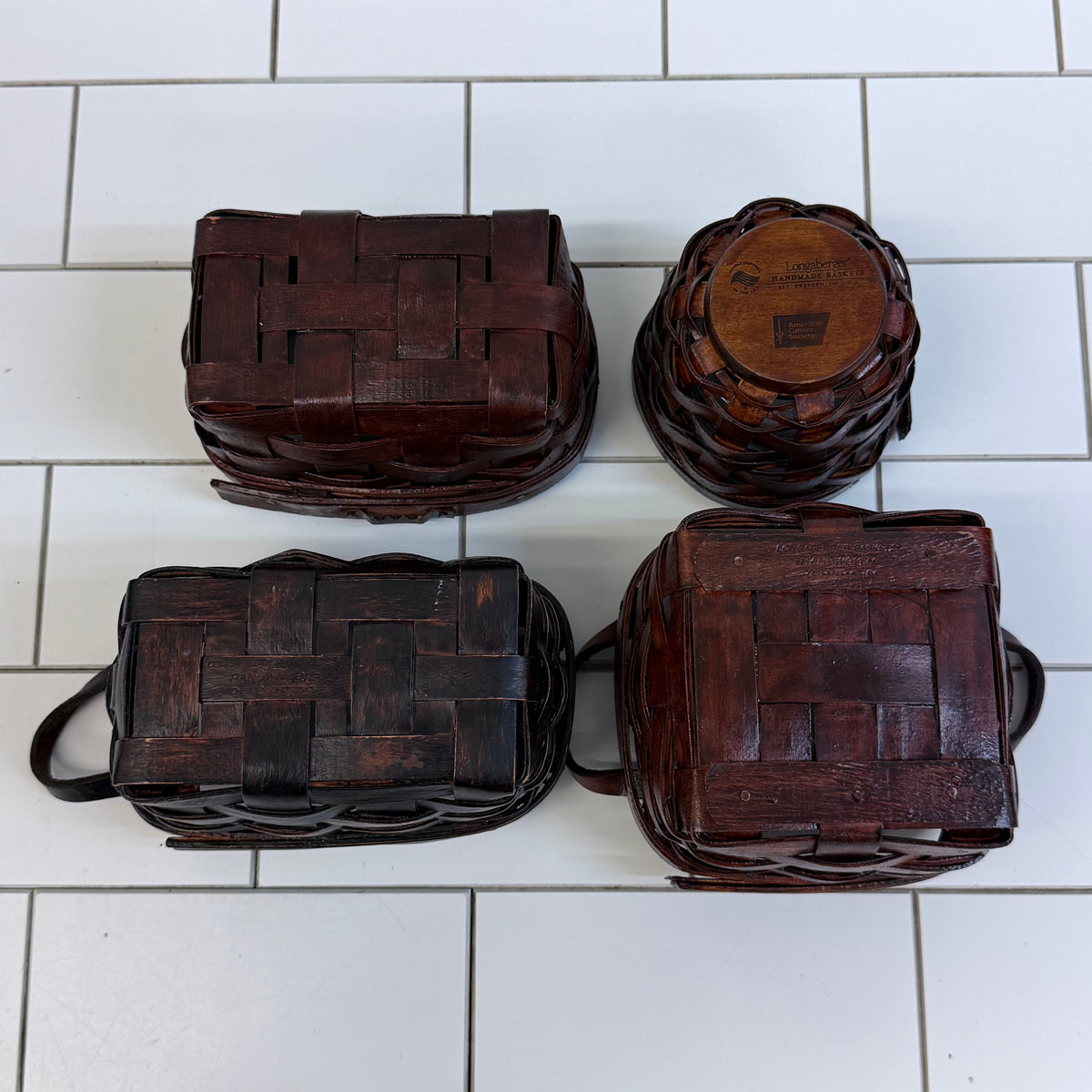 Longaberger Basket Signed Selection