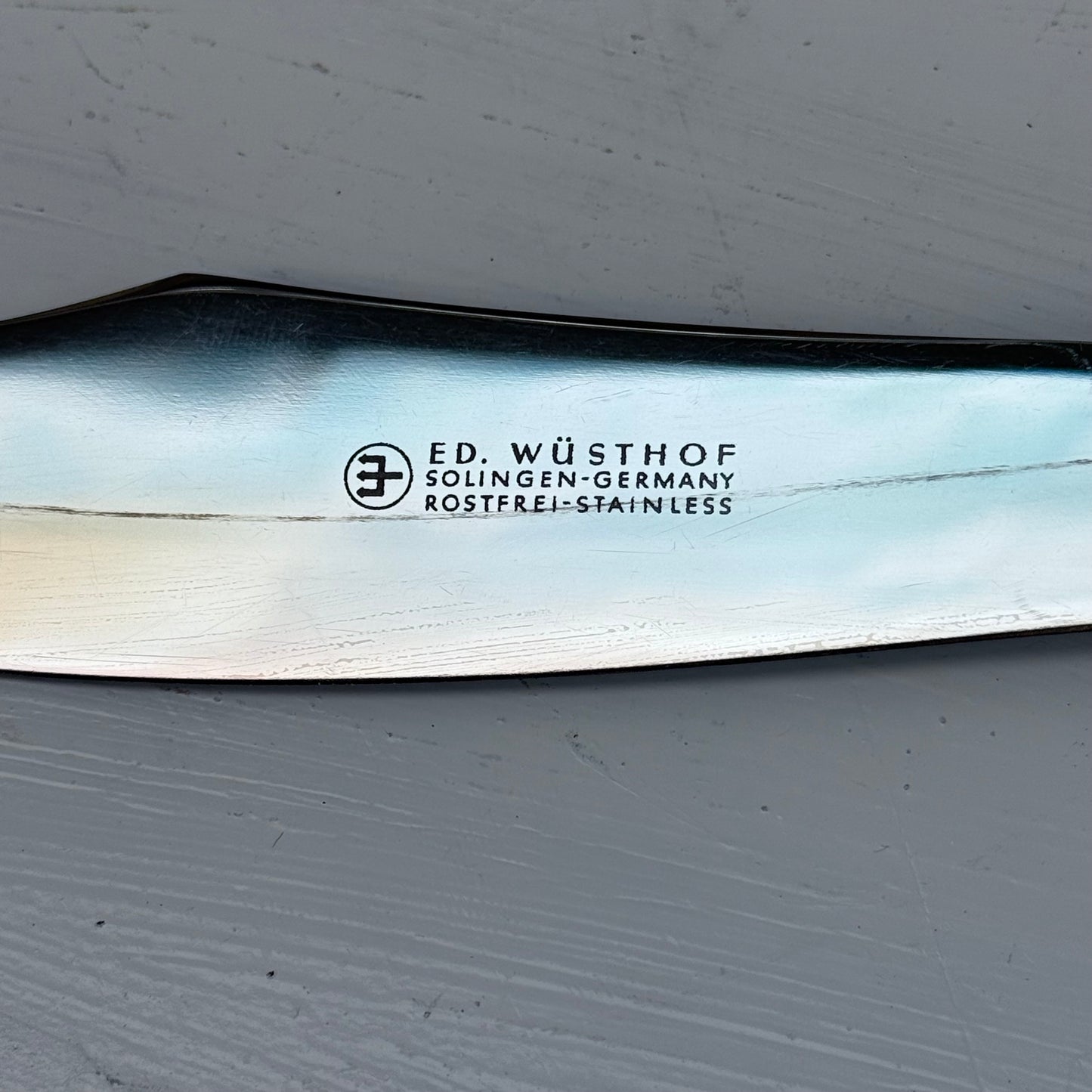 Ed. Wüsthof Germany Stainless Steel Carving Set in Box