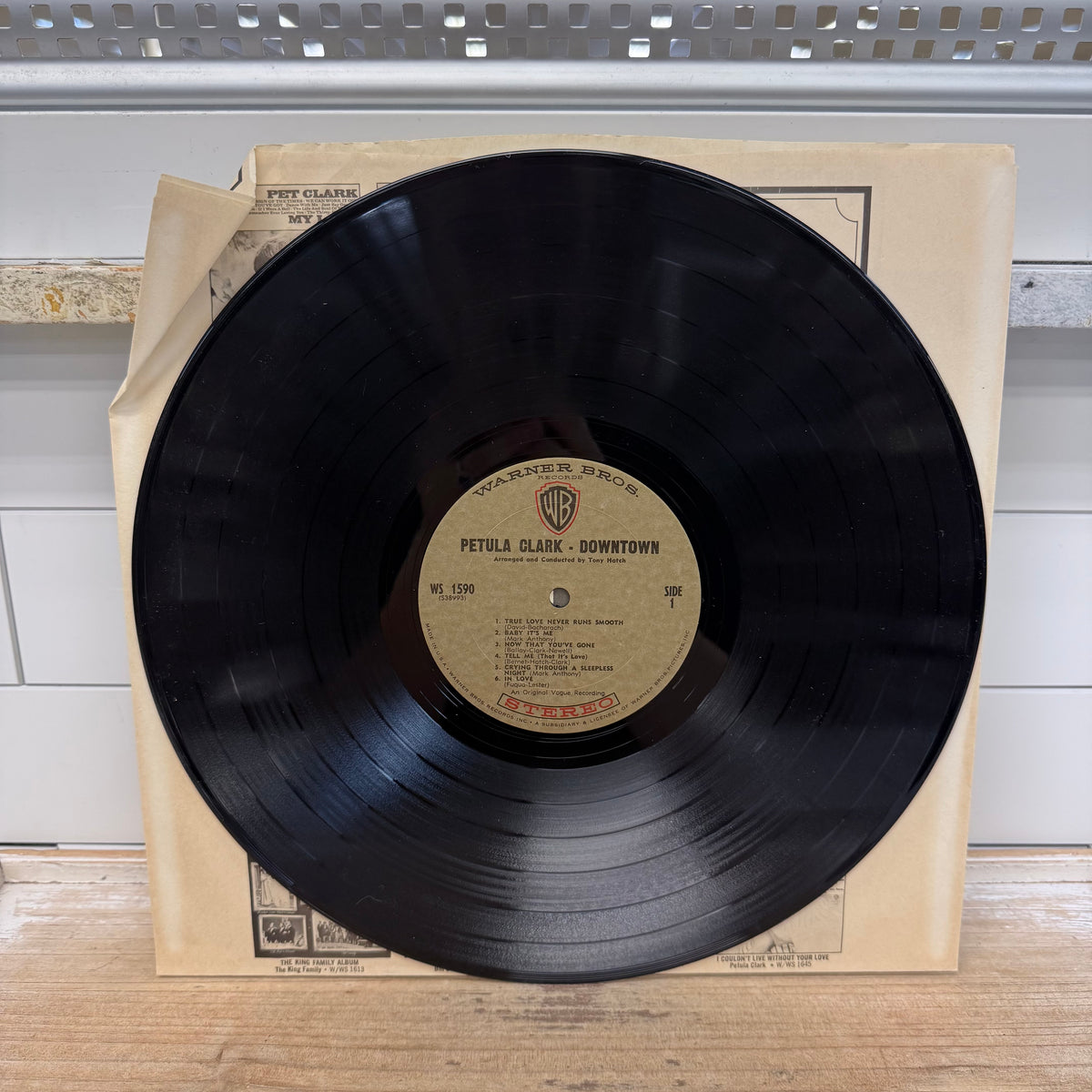 Petula Clark Downtown Vinyl LP 1965 -- WS 1590