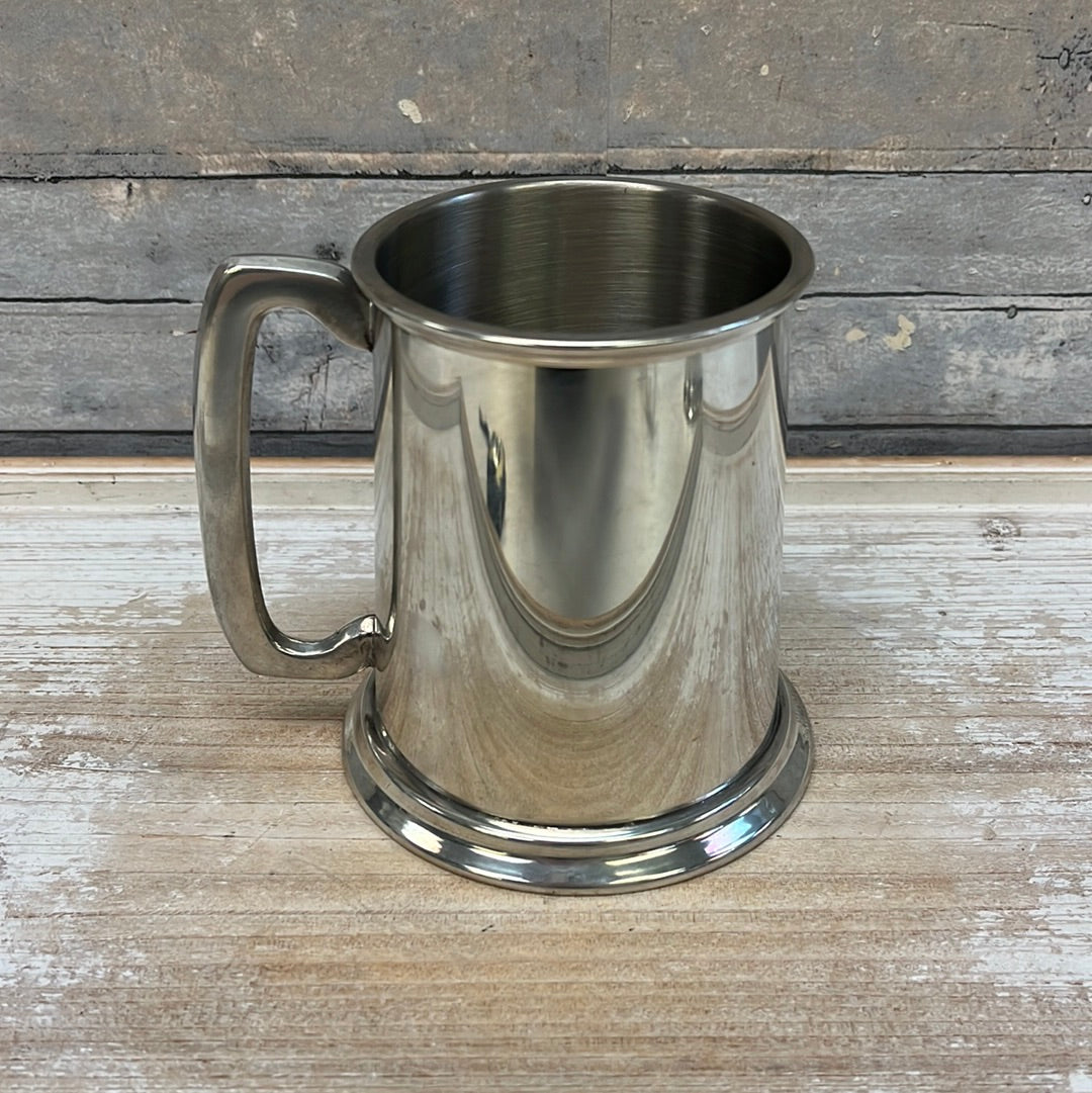 Handcrafted Pewter Tankard Selection