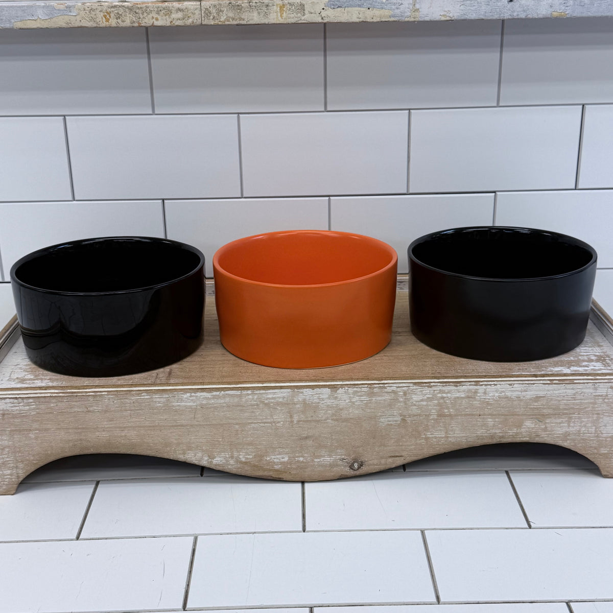 Rae Dunn Halloween Ceramic Pet Bowl Selection