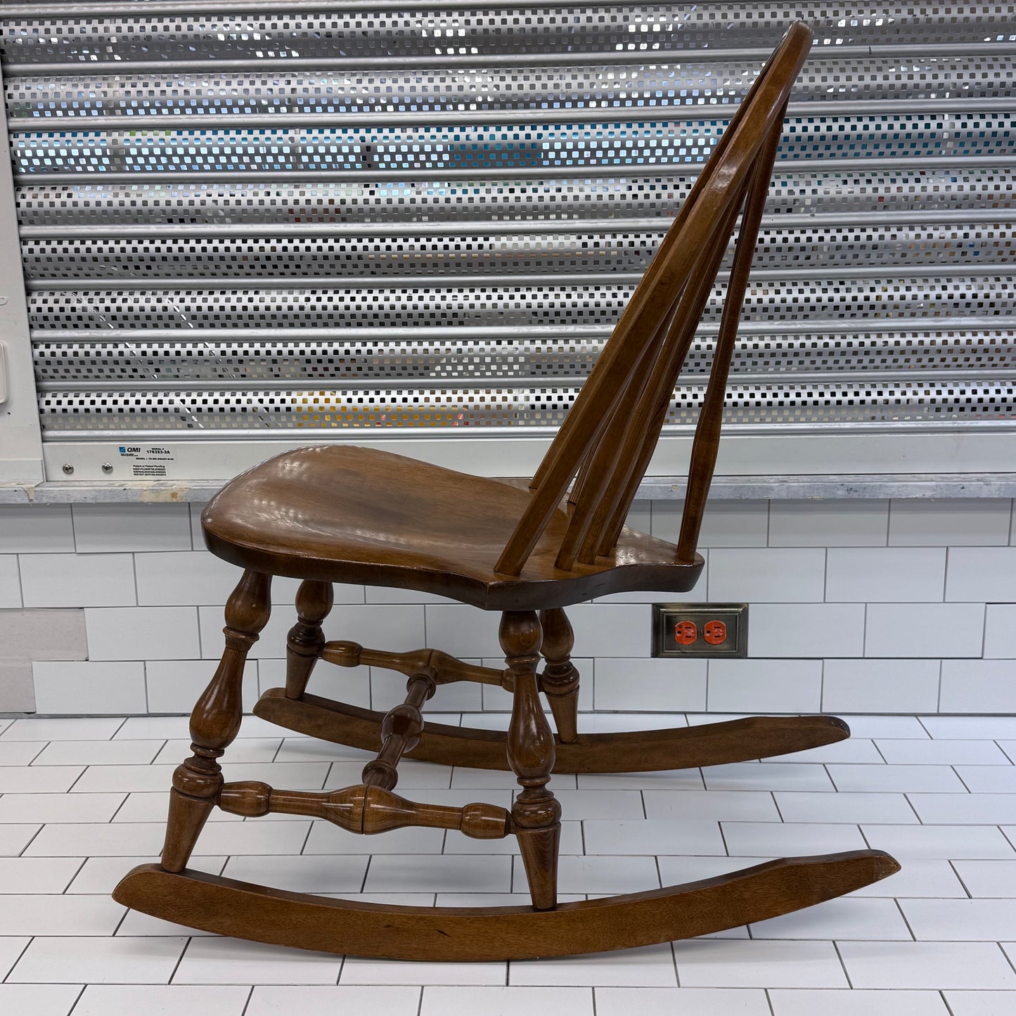 S. Bent & Bros Windsor Rocking Chair Vintage 1960s