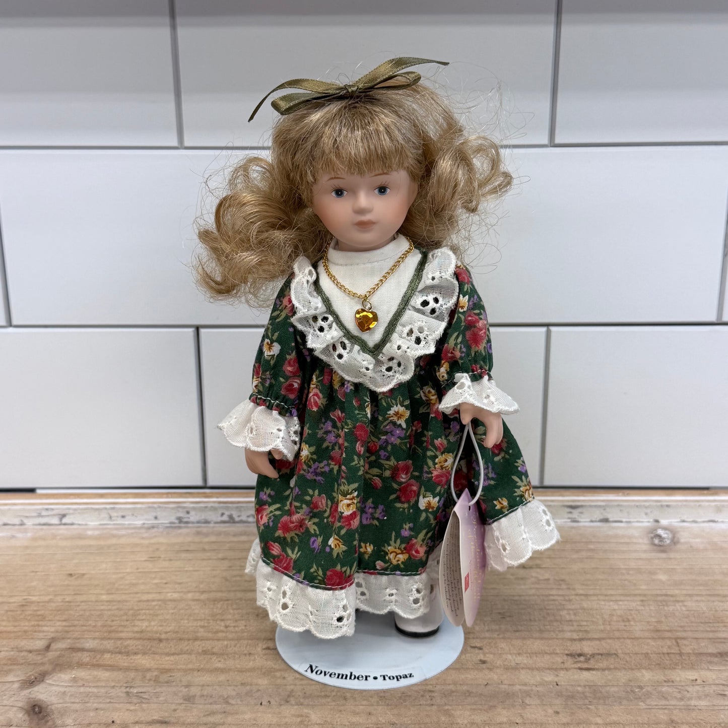 Russ Berrie Doll of the Month Birthstone Porcelain Doll Selection