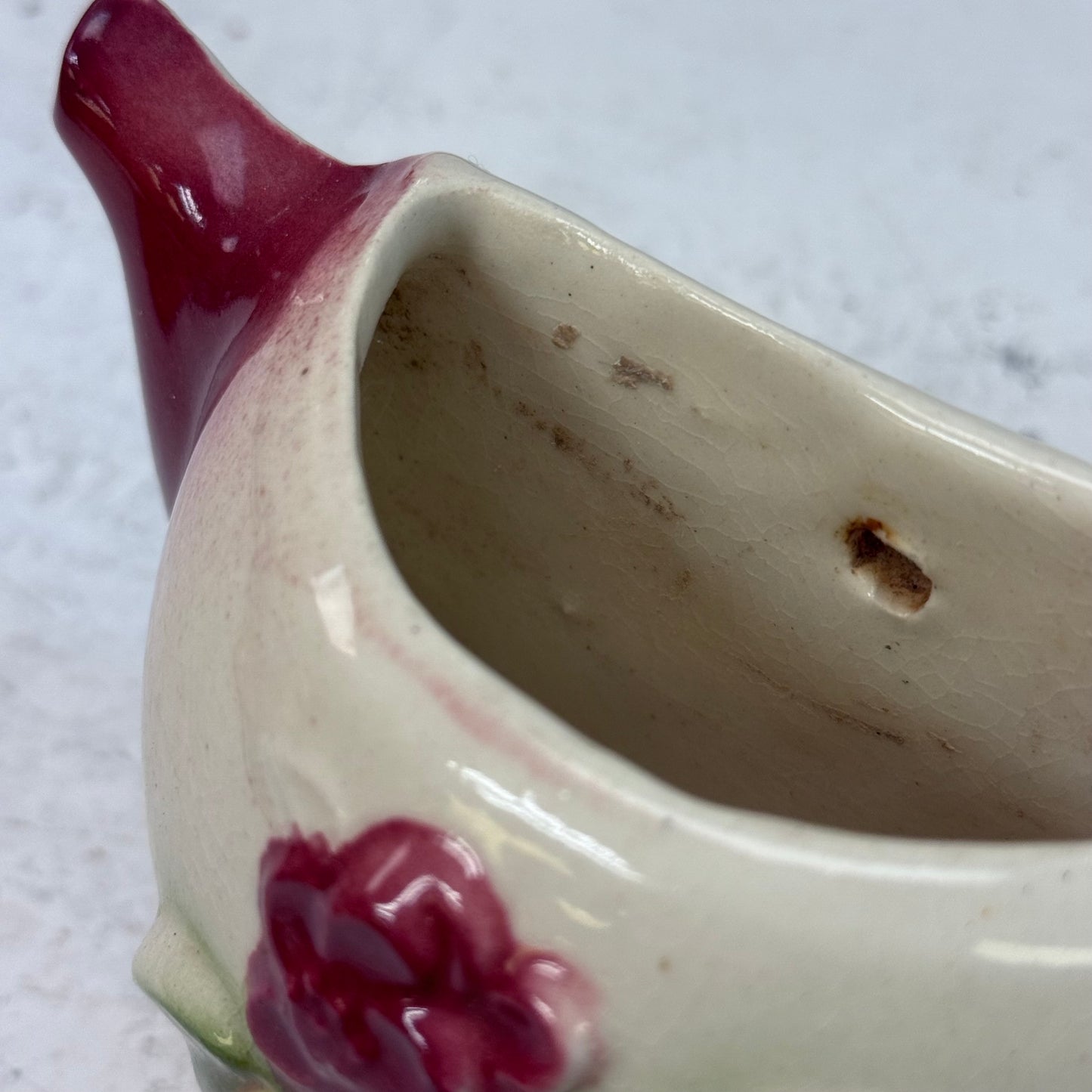Shawnee Ceramic Teapot Wall Pocket
