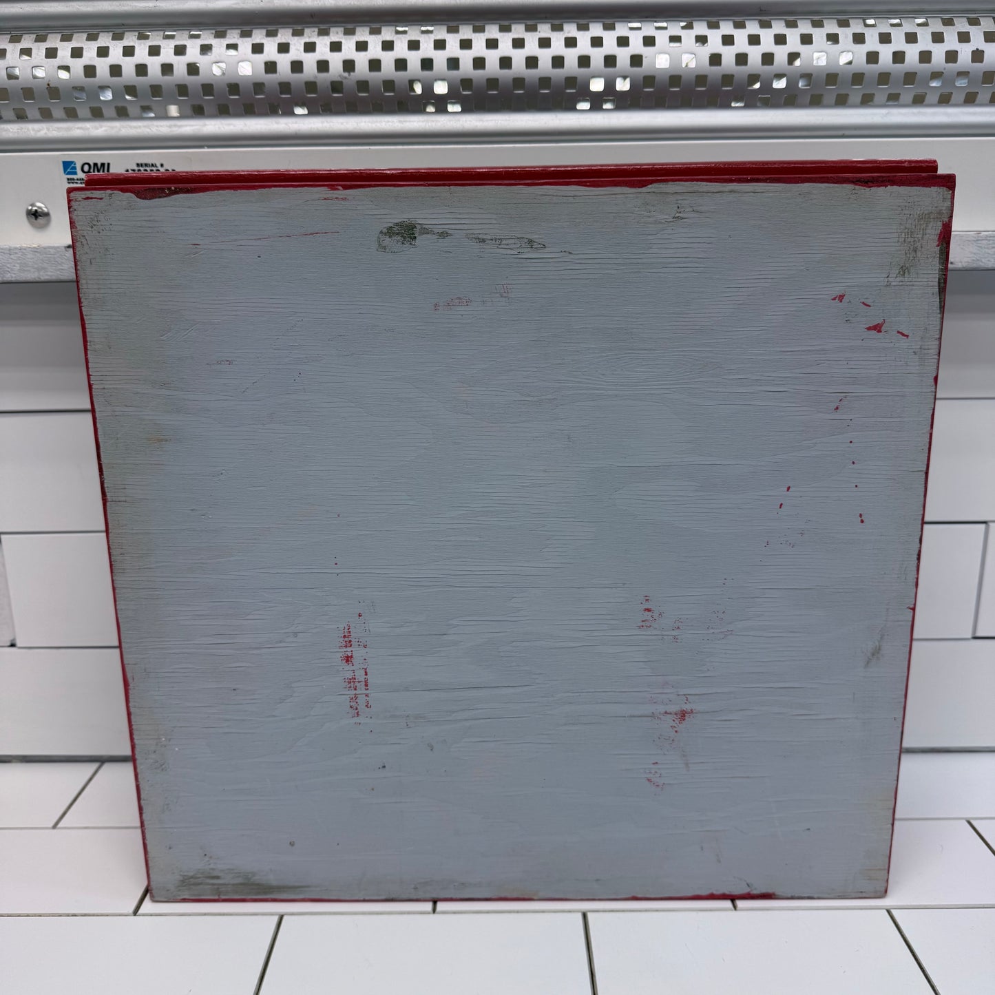 Vintage Folk Art Floral Wooden Storage Box