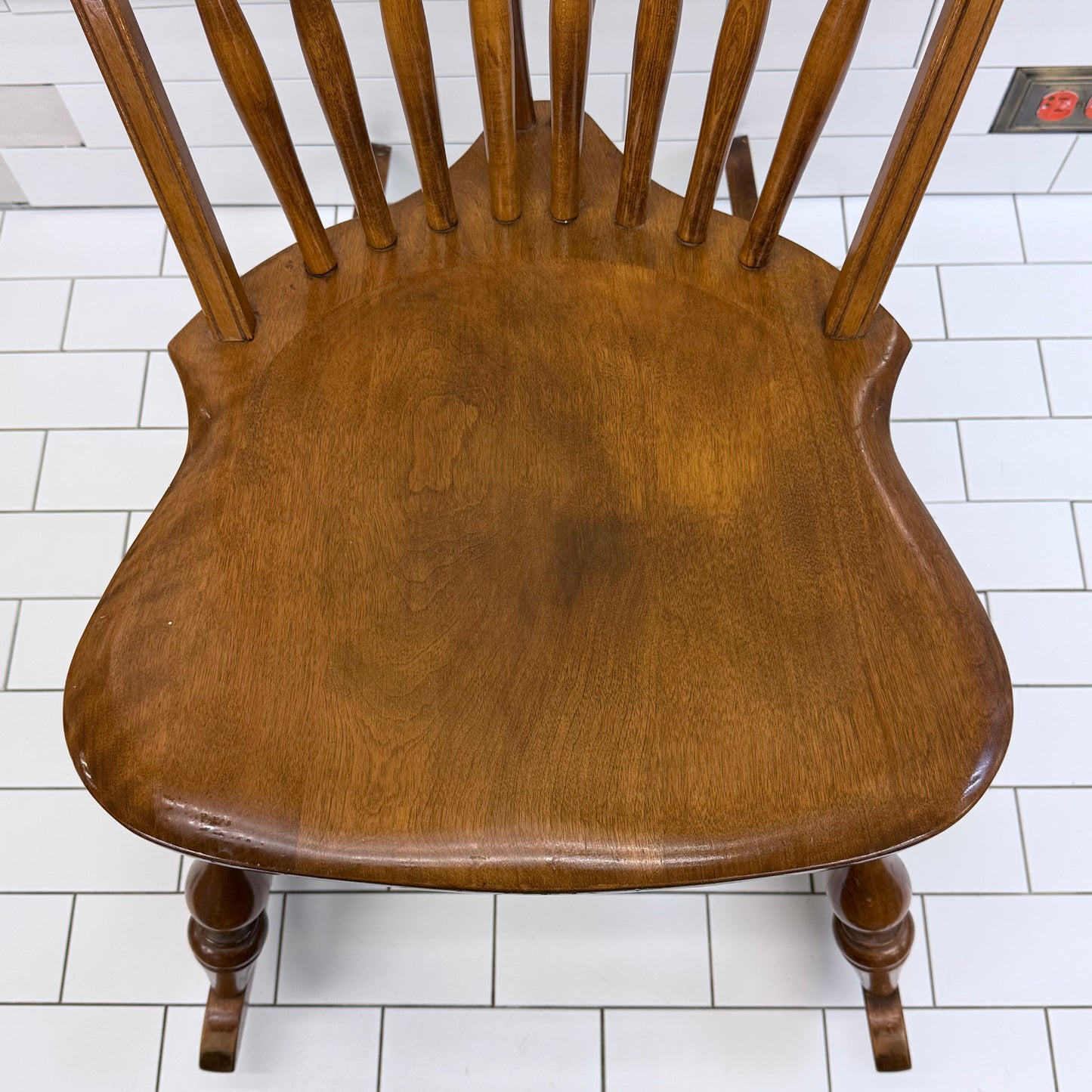 S. Bent & Bros Windsor Rocking Chair Vintage 1960s