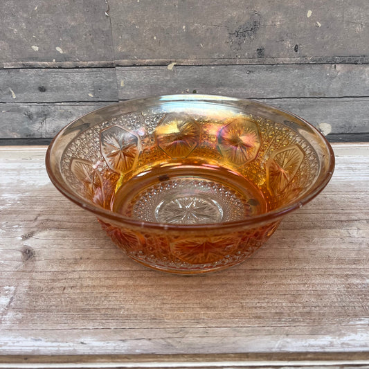 Imperial Carnival Medallion Bowl