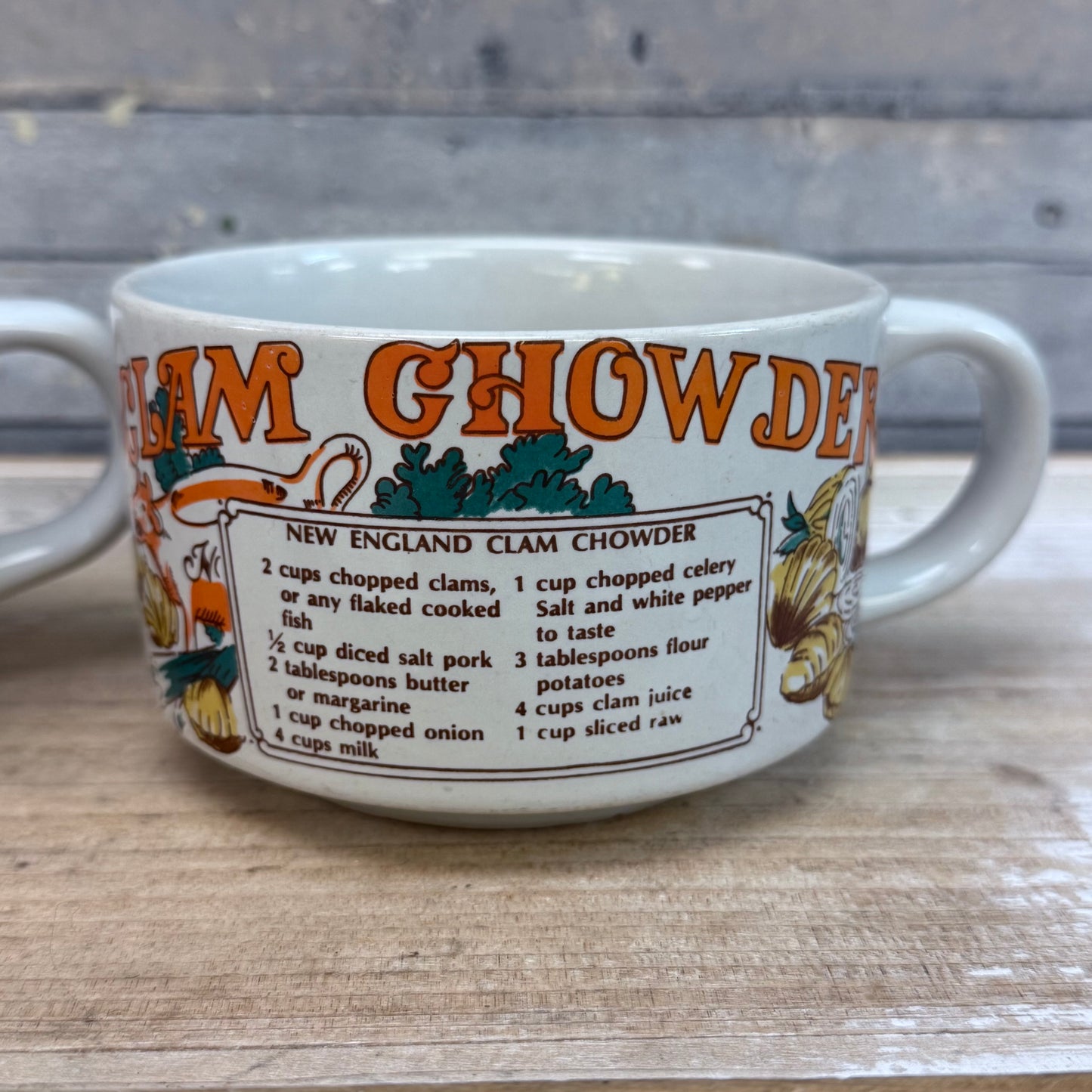 Soup Recipe Ceramic Mug Selection