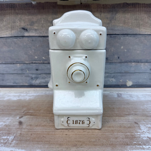 House of Webster Ceramic Wall Telephone Cookie Jar