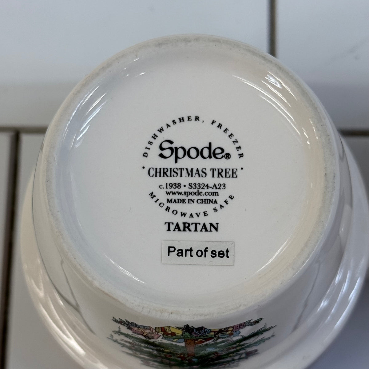 Spode Christmas Tree Mug Selection
