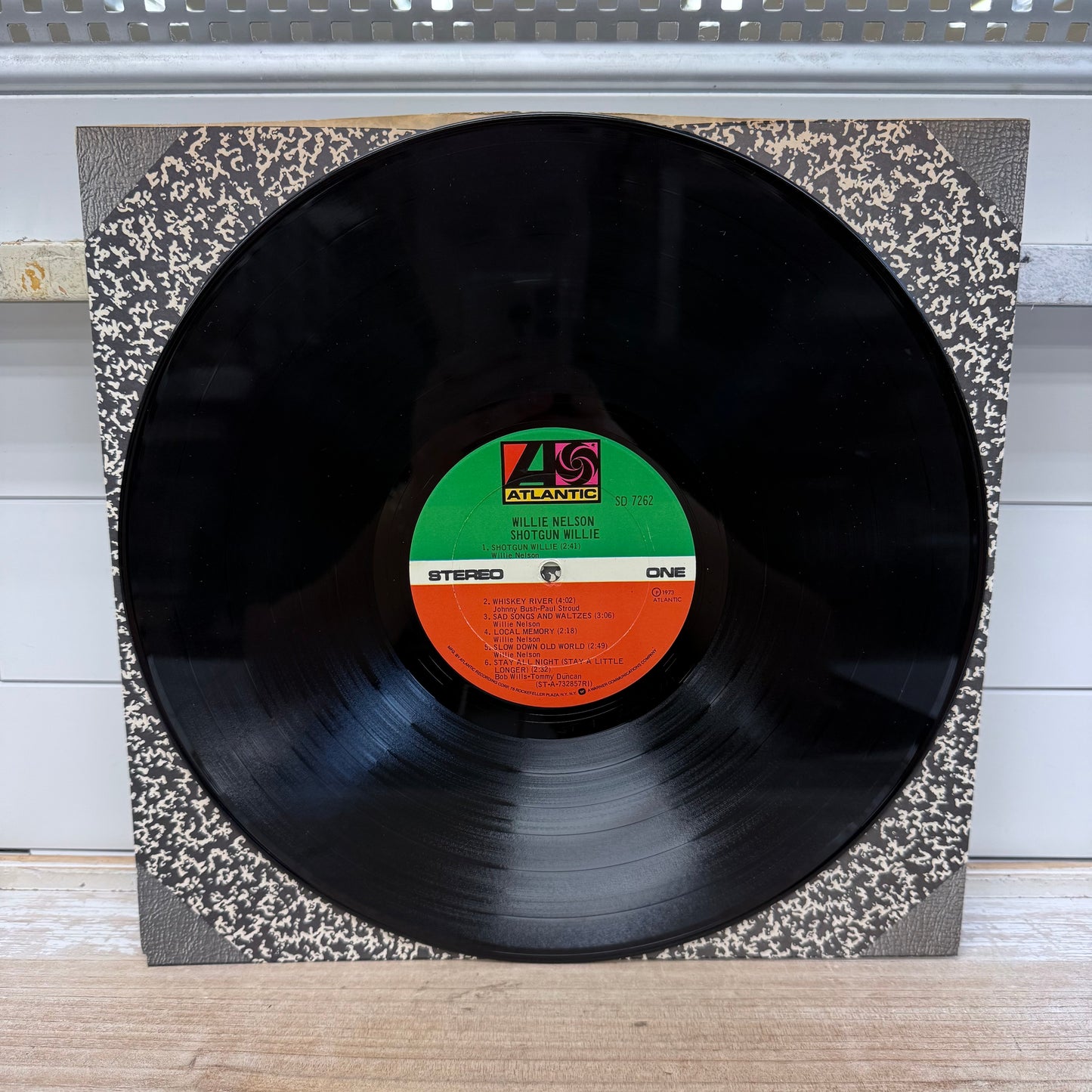 Willie Nelson Shotgun Willie Vinyl Record, 1973