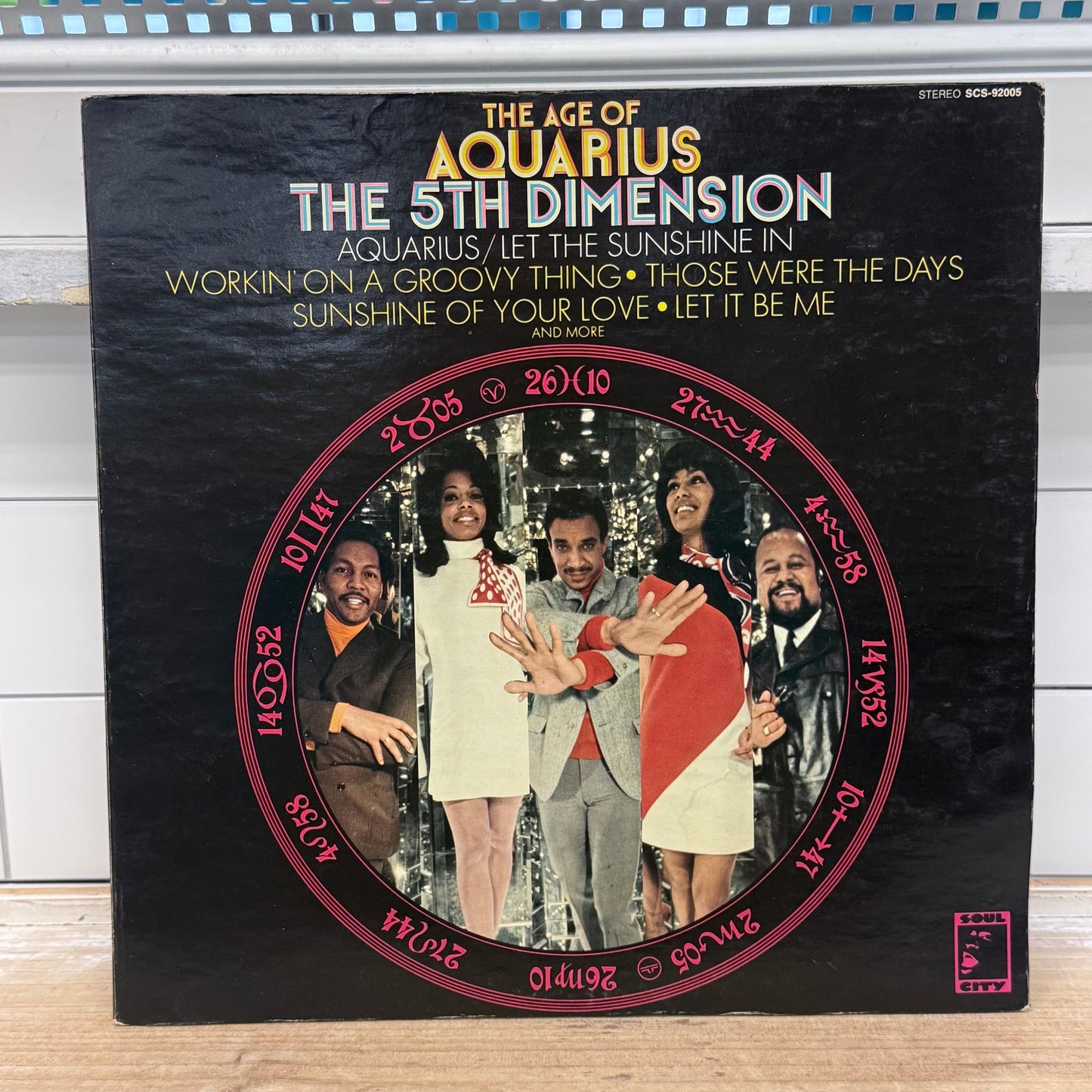 The 5th Dimension The Age of Aquarius Vinyl Record LP 1969 #SCS-92005