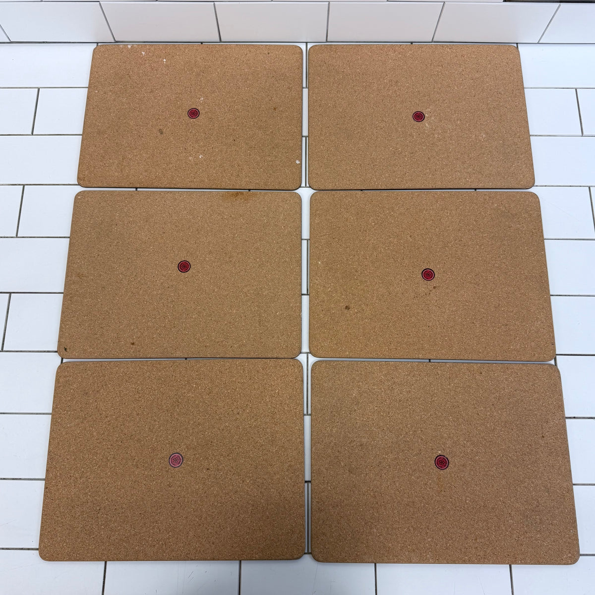 Pimpernel Bath England Cork Placemats Set of 6