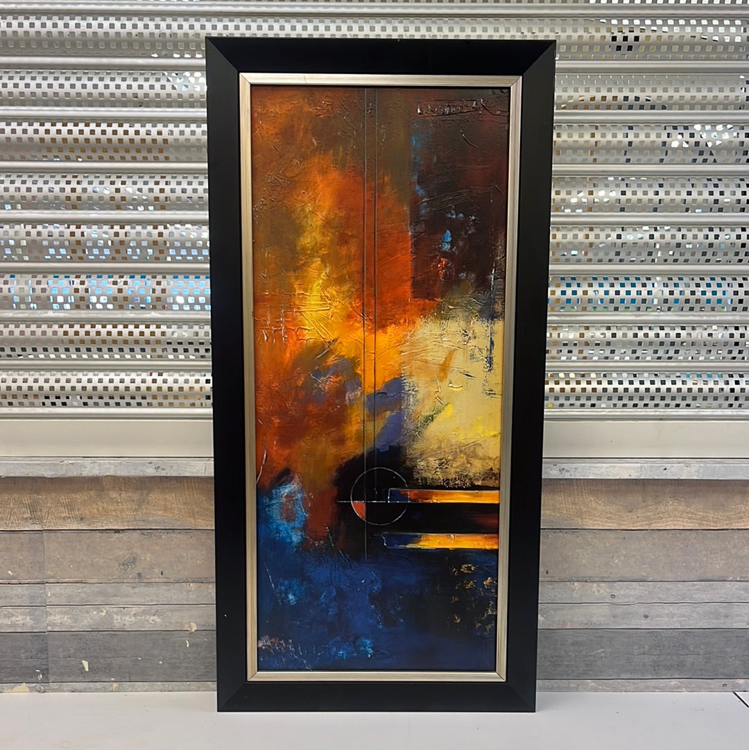 Original Brushstrokes Toledo Triptych by Michele COA, 2005