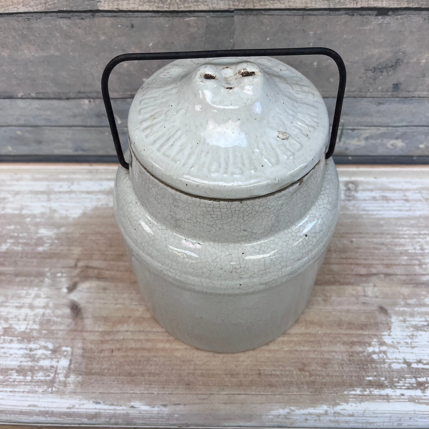 Western Stoneware Crock Jar, 1930s