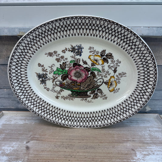 Myott & Son Bonnie Dundee Ironstone Platter