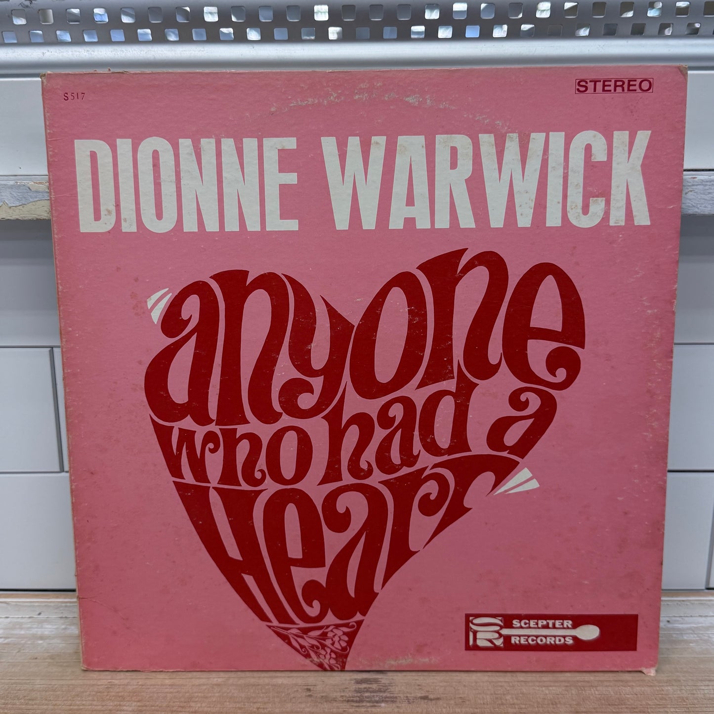Dionne Warwick Anyone Who Had a Heart Vinyl 1964 SPS-517