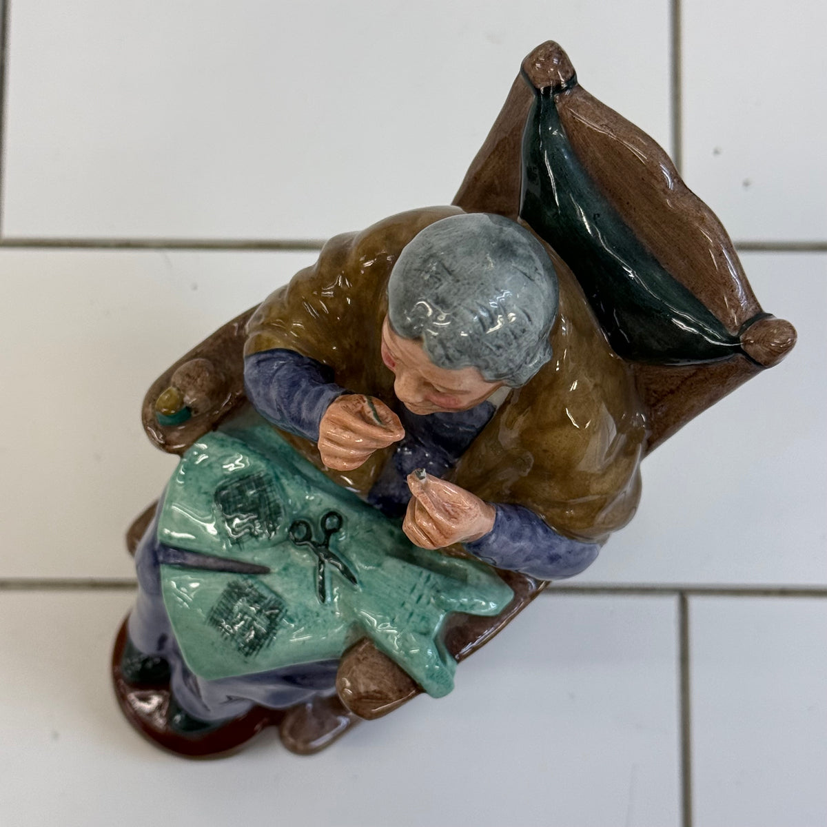 Royal Doulton A Stitch in Time Porcelain Figurine