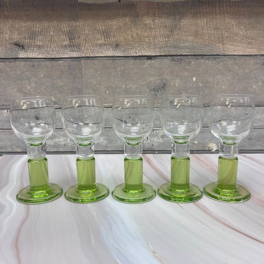 Bormioli Rocco Limoncino Cordial Glasses, Set of 5