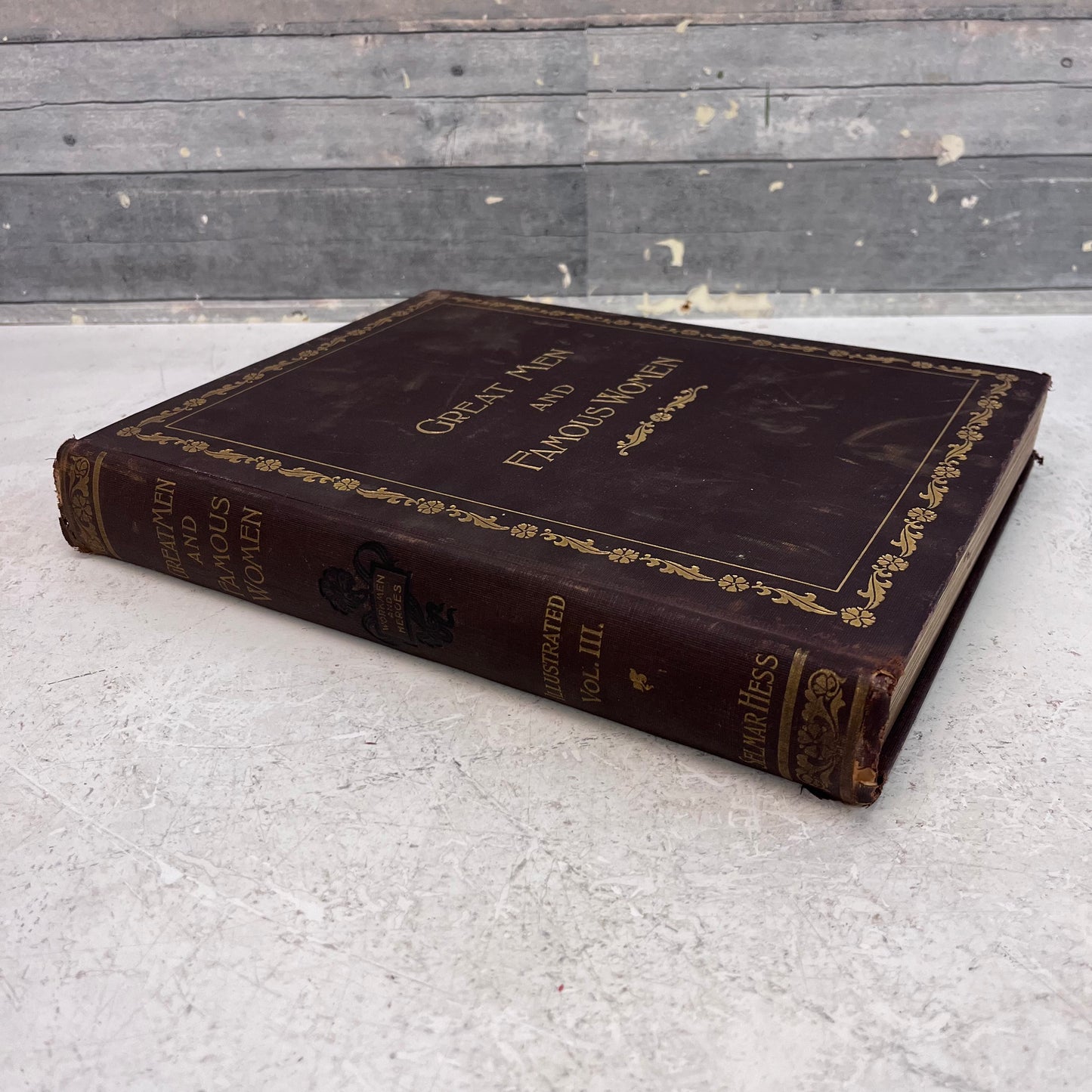 Great Men and Famous Women Illustrated 4 Volume Set, 1894