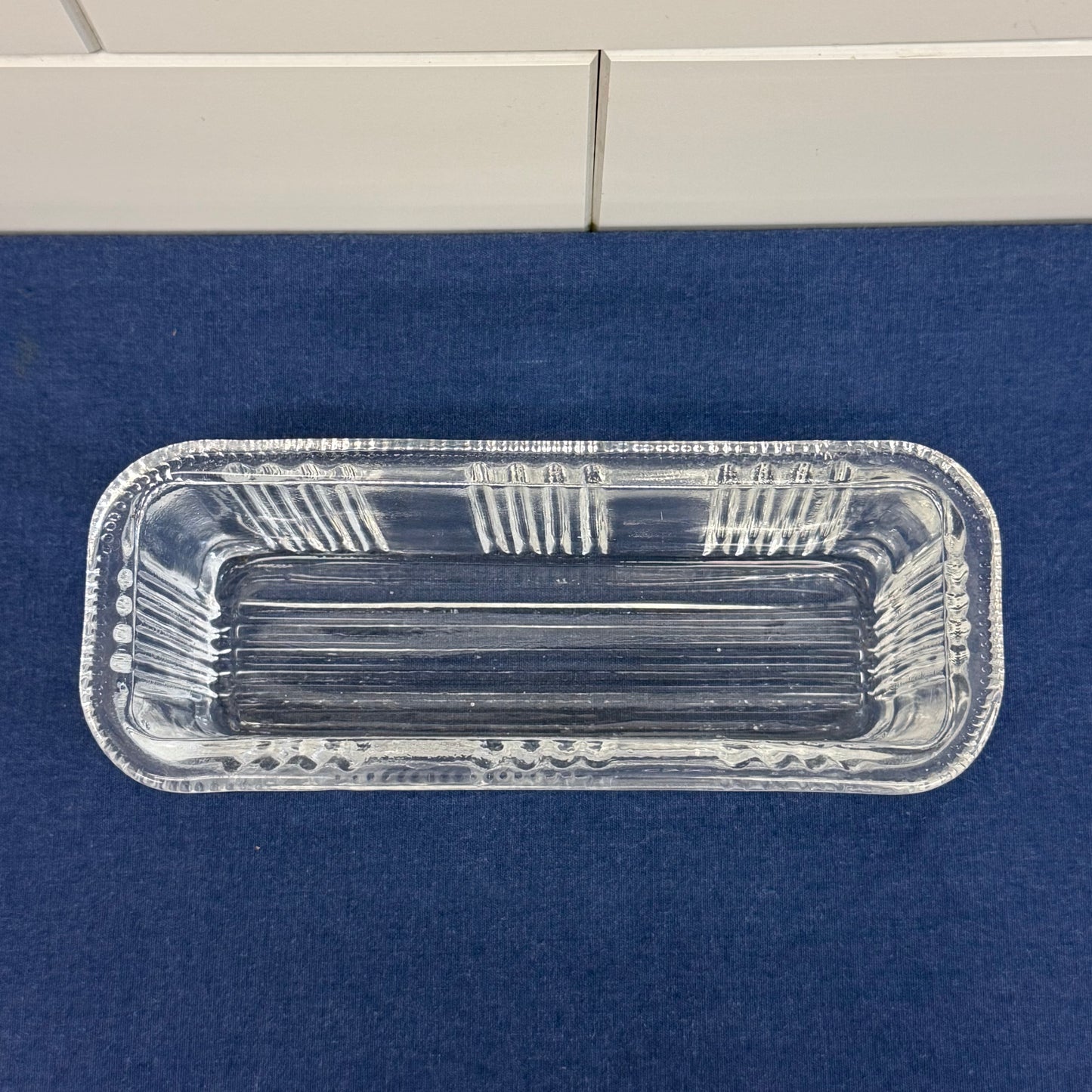 Rodney Kent Hammered Aluminum Butter Dish, 1950s