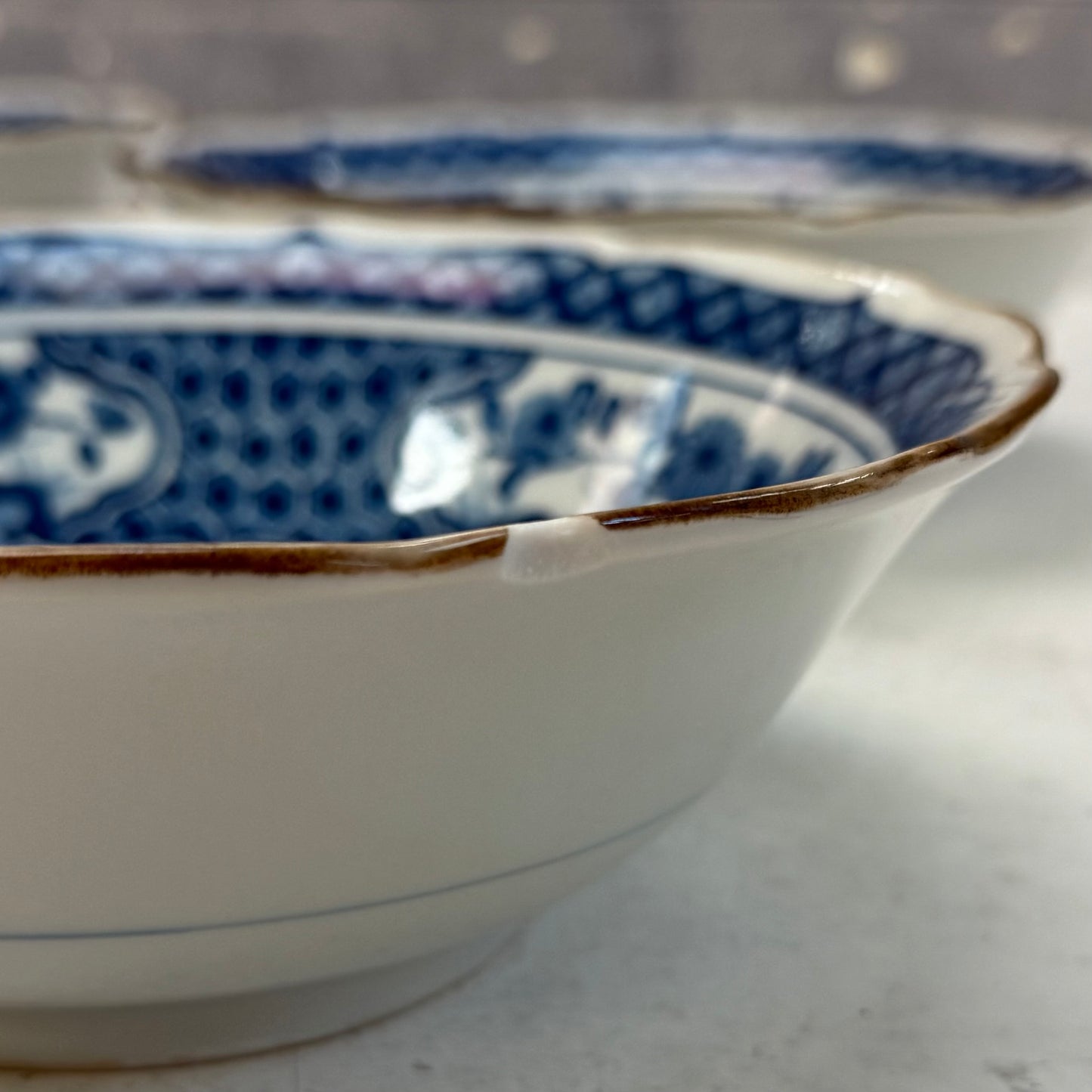 Toyo Peacock Bowls, Set of 4 1980s