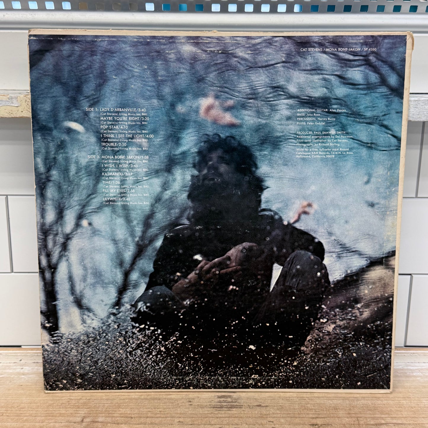 Cat Stevens Mona Bone Jakon Vinyl Record LP 1970 SP-4260