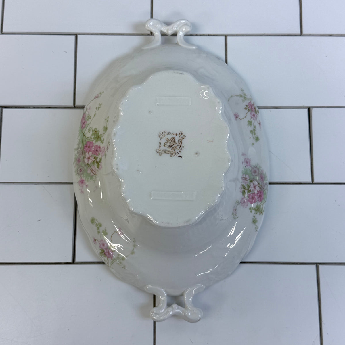 Johnson Bros Royal Porcelain Covered Serving Dish