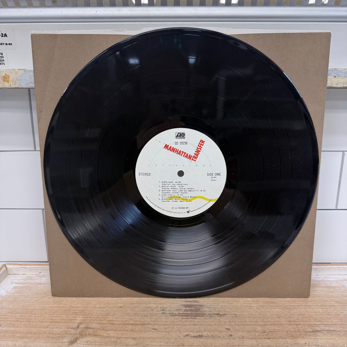 The Manhattan Transfer Extensions Vinyl LP 1979 - SD 19258