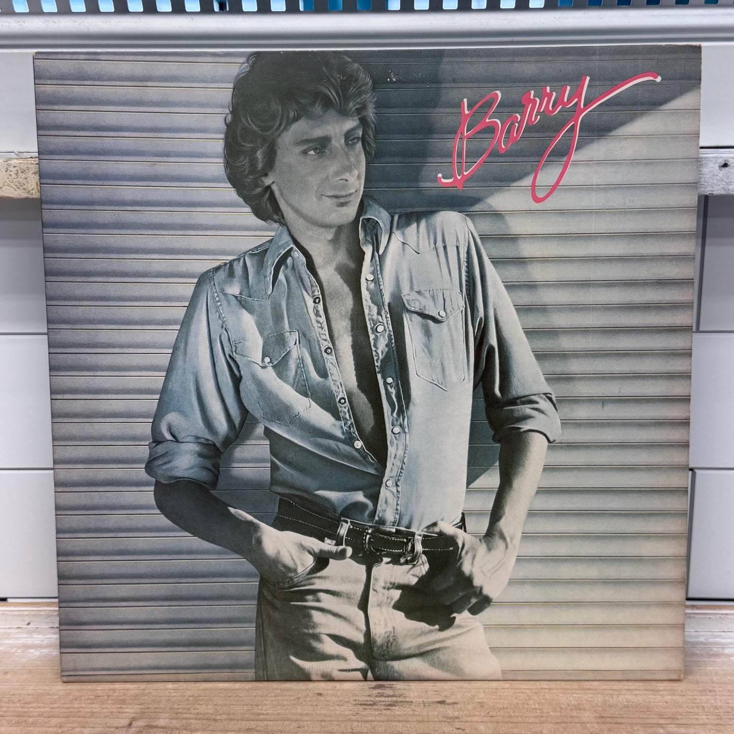 Barry Manilow Barry Vinyl Record LP 1980 #AL 9537