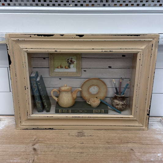 Rustic Farmhouse Shadowbox Wall Decor