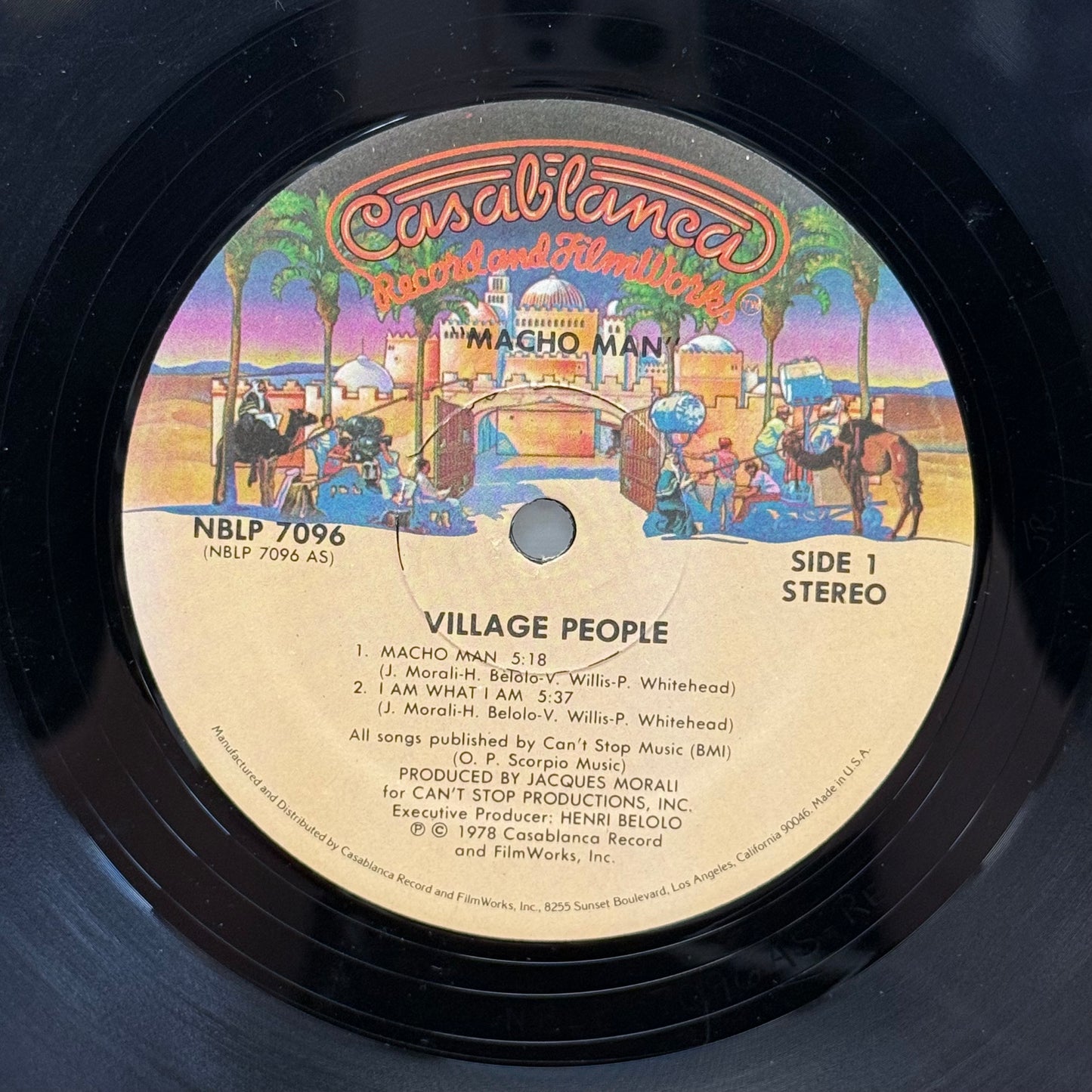Village People Macho Man Vinyl Record LP 1978