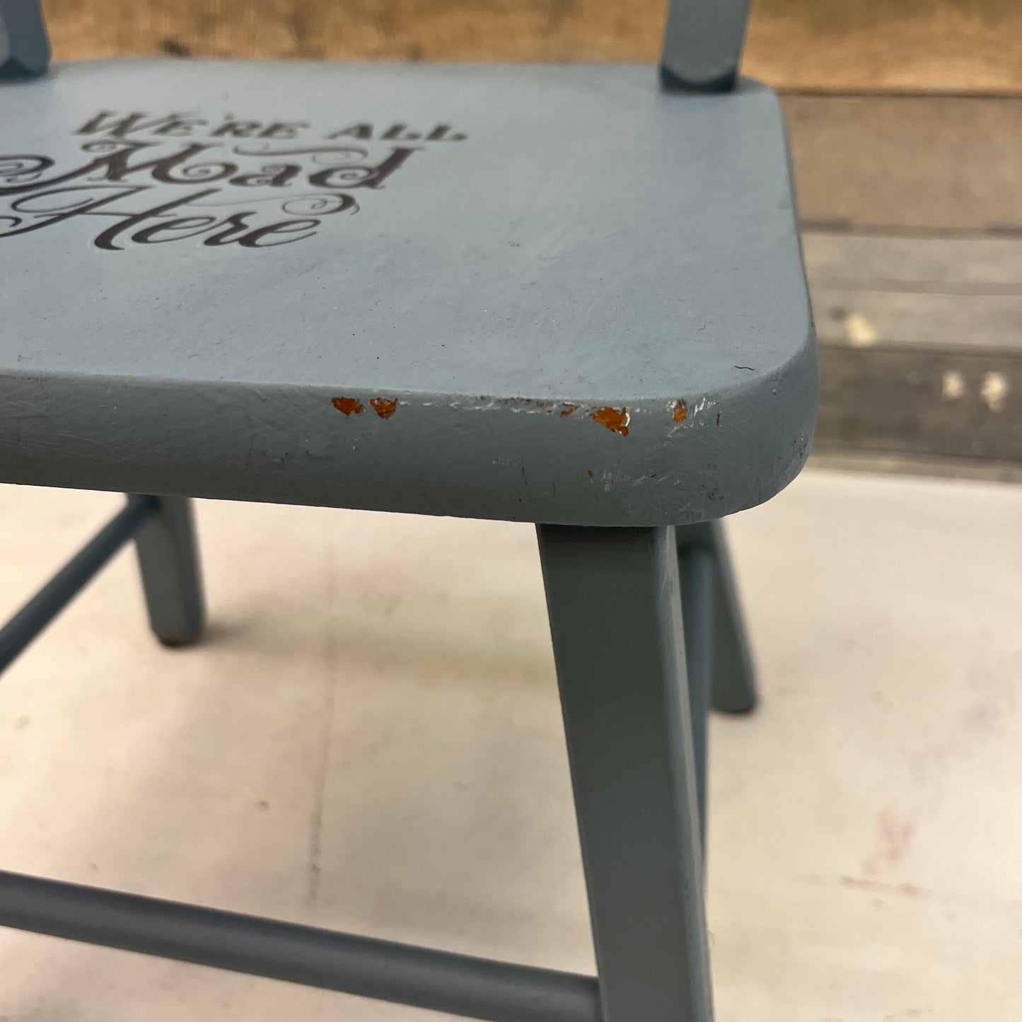 Alice in Wonderland Themed Chair