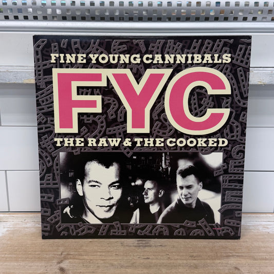 Fine Young Cannibals The Raw & the Cooked Vinyl LP 1989 #IRS-6273