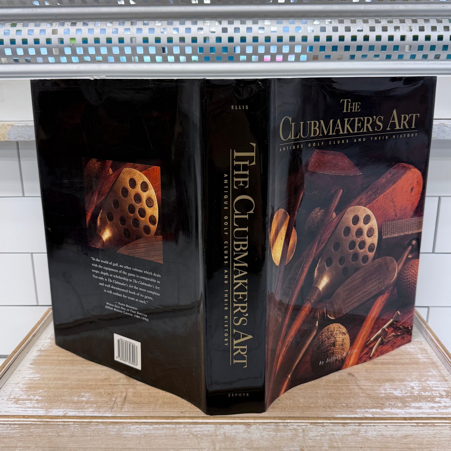 The Clubmaker's Art Signed Golf History Book Ellis 1997