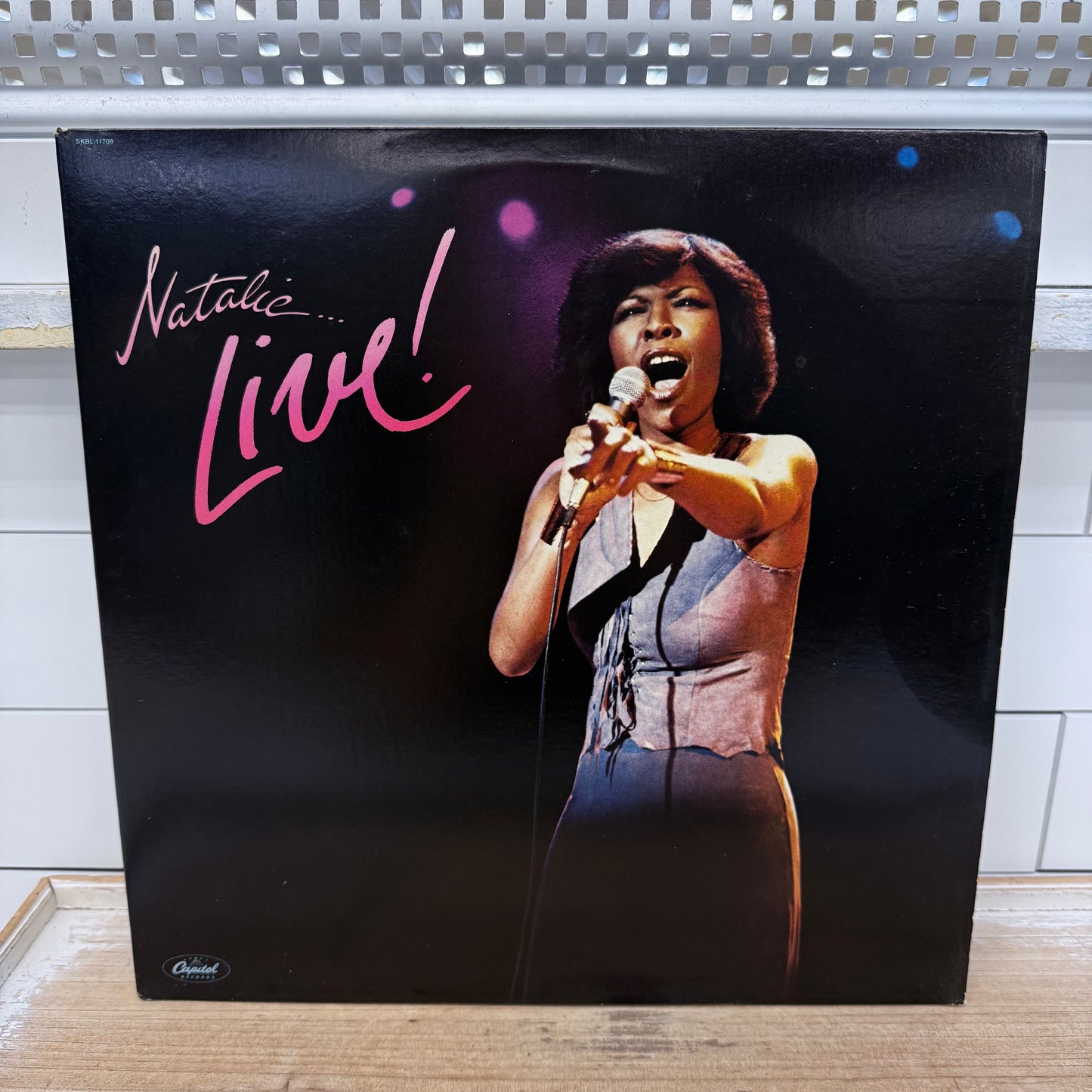 Natalie Cole Natalie Live Double Vinyl LP 1978 Capitol #SKBL-11709