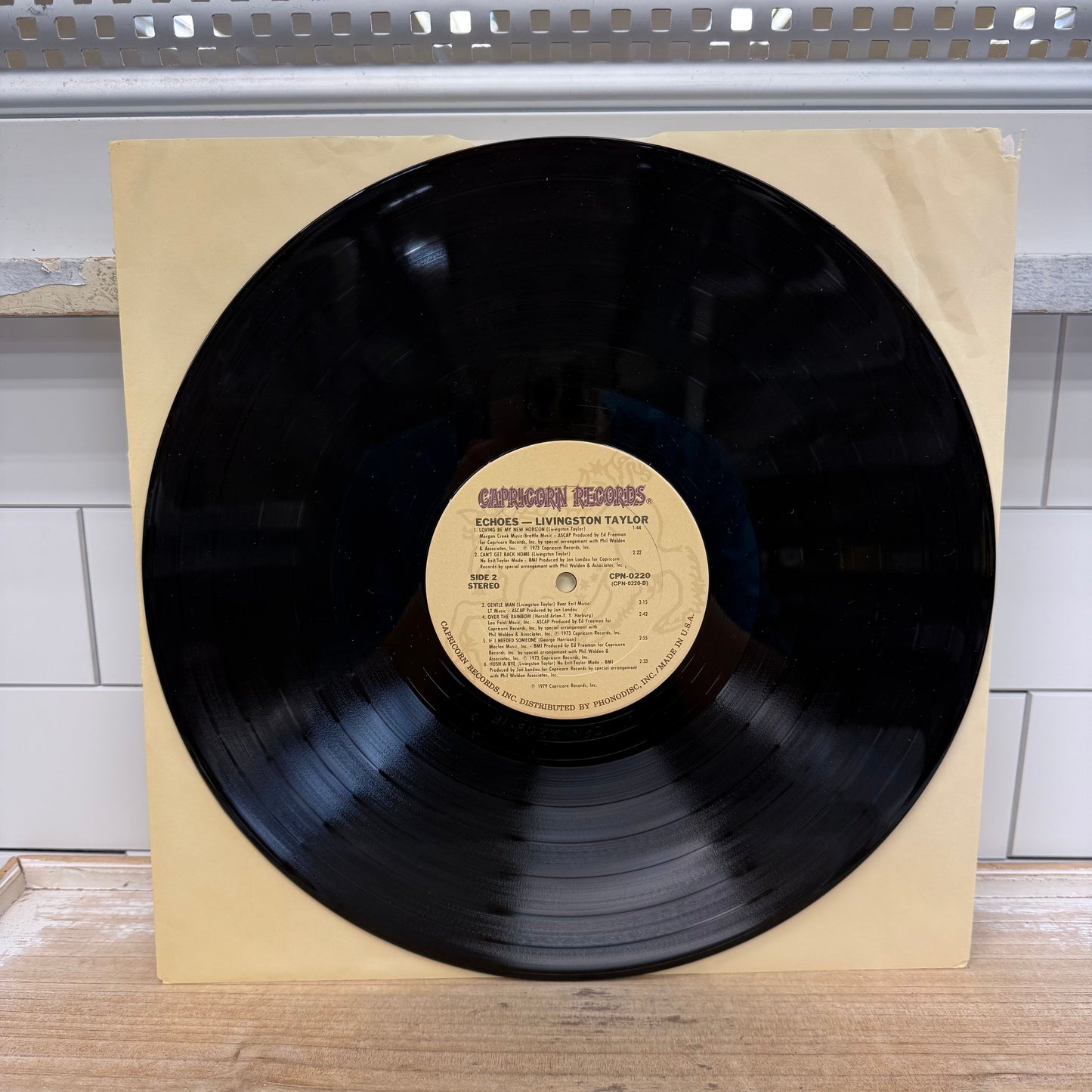 Livingston Taylor Echoes Vinyl Record LP 1979
