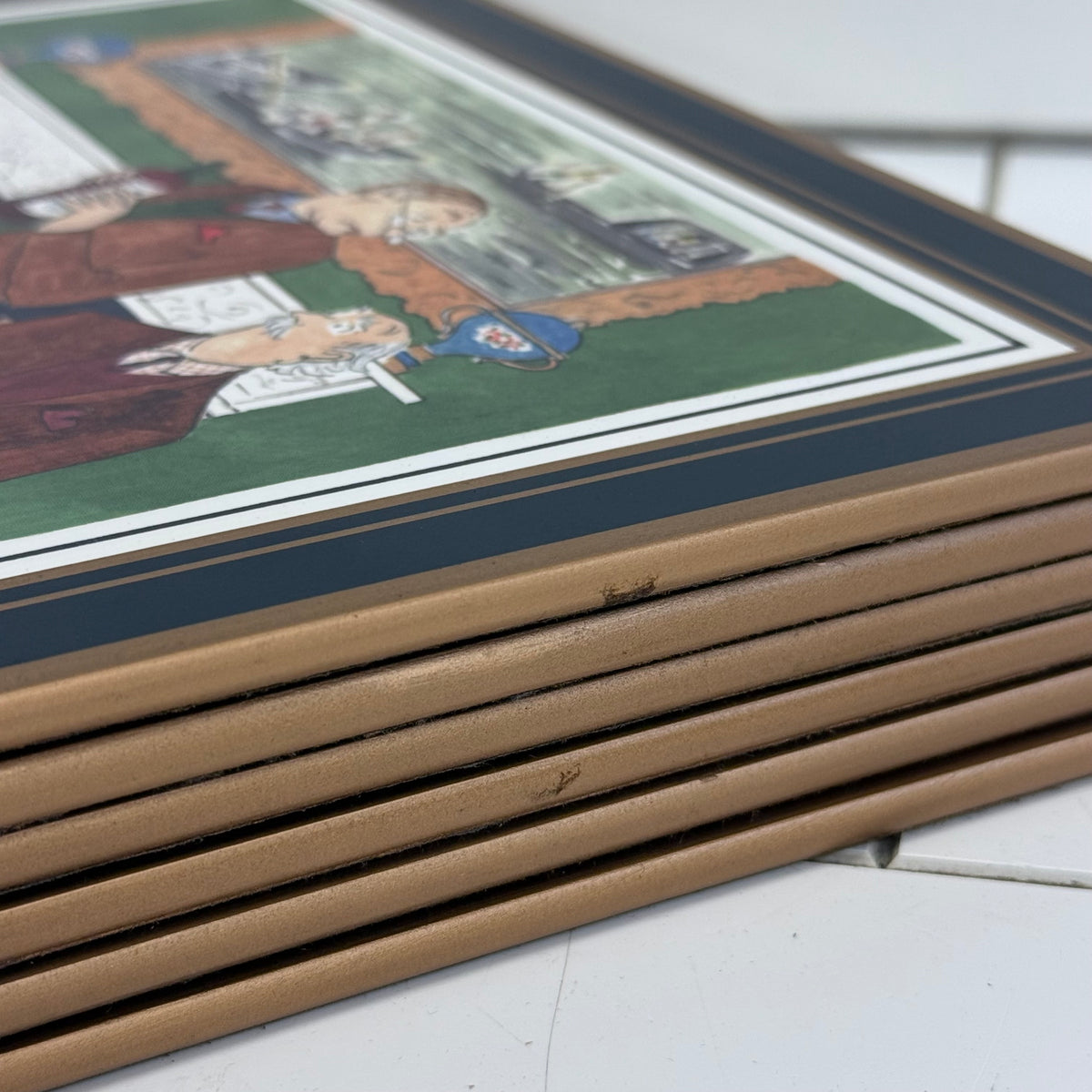 Annie Tempest Tottering-by-Gently Placemats Boxed Set of 6
