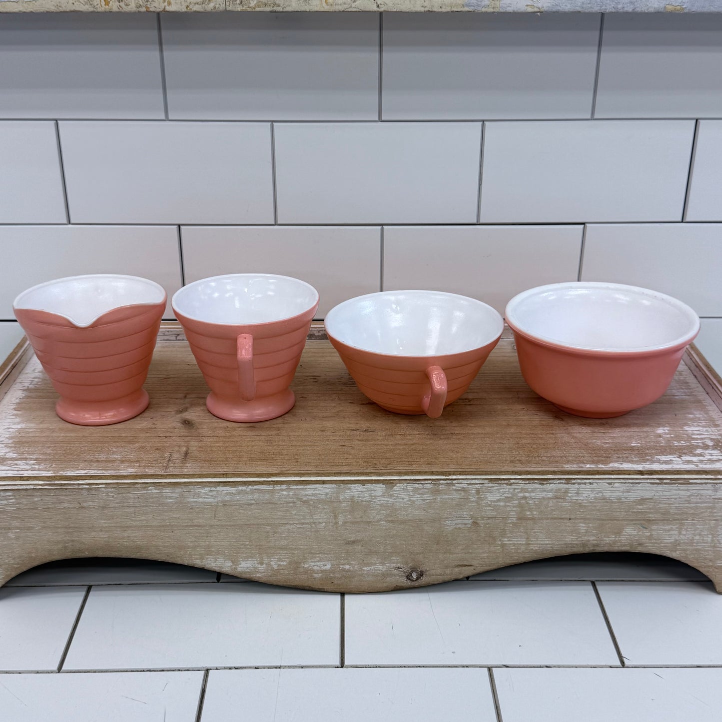 Hazel Atlas Moderntone Pastel Platonite Dish Selection