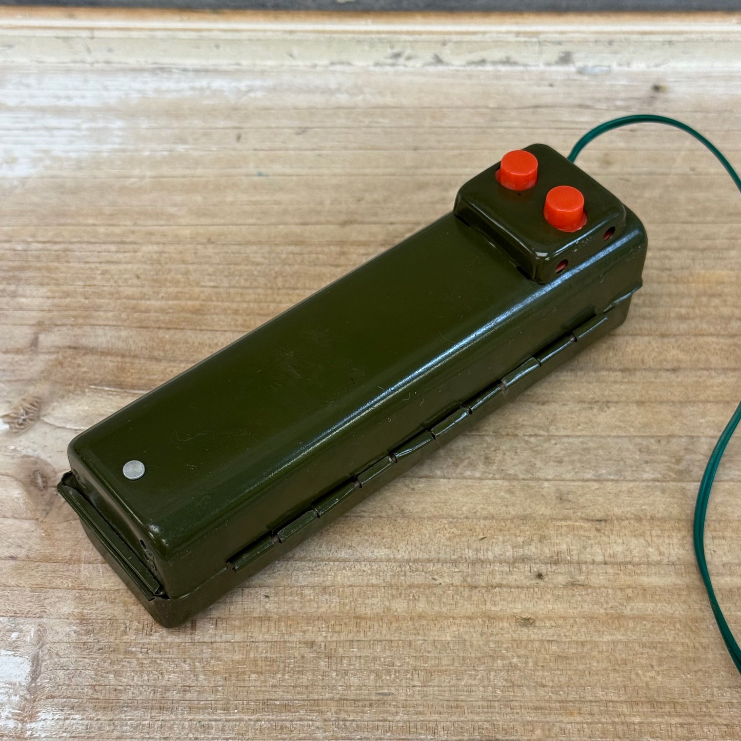 Marx Line Mar Battery Powered Police Car Tin Toy, 1950s