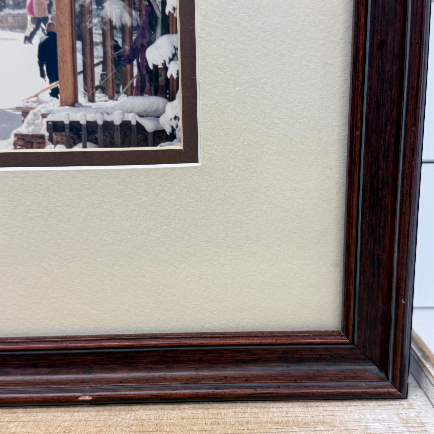 Vail Colorado Ski Slopes Signed Framed Photograph