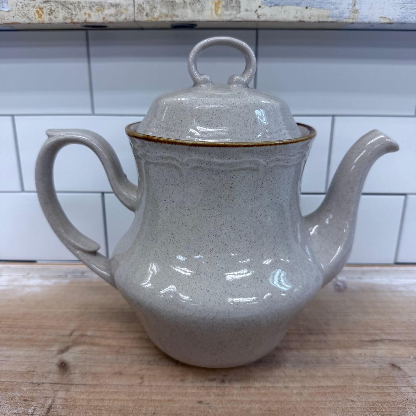 Hearthside Classics Stoneware Teapot Circa 1980