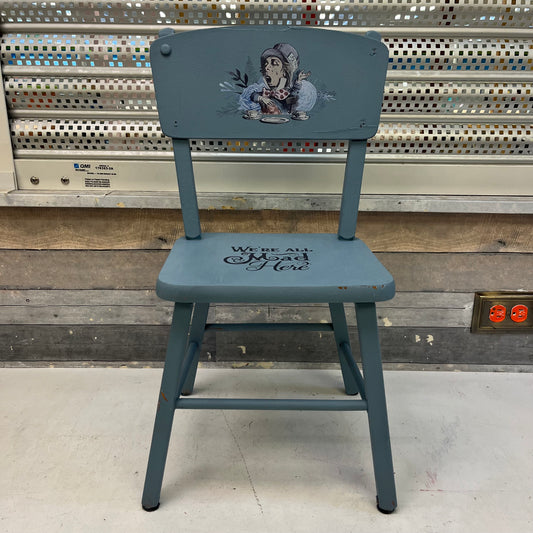 Alice in Wonderland Themed Chair