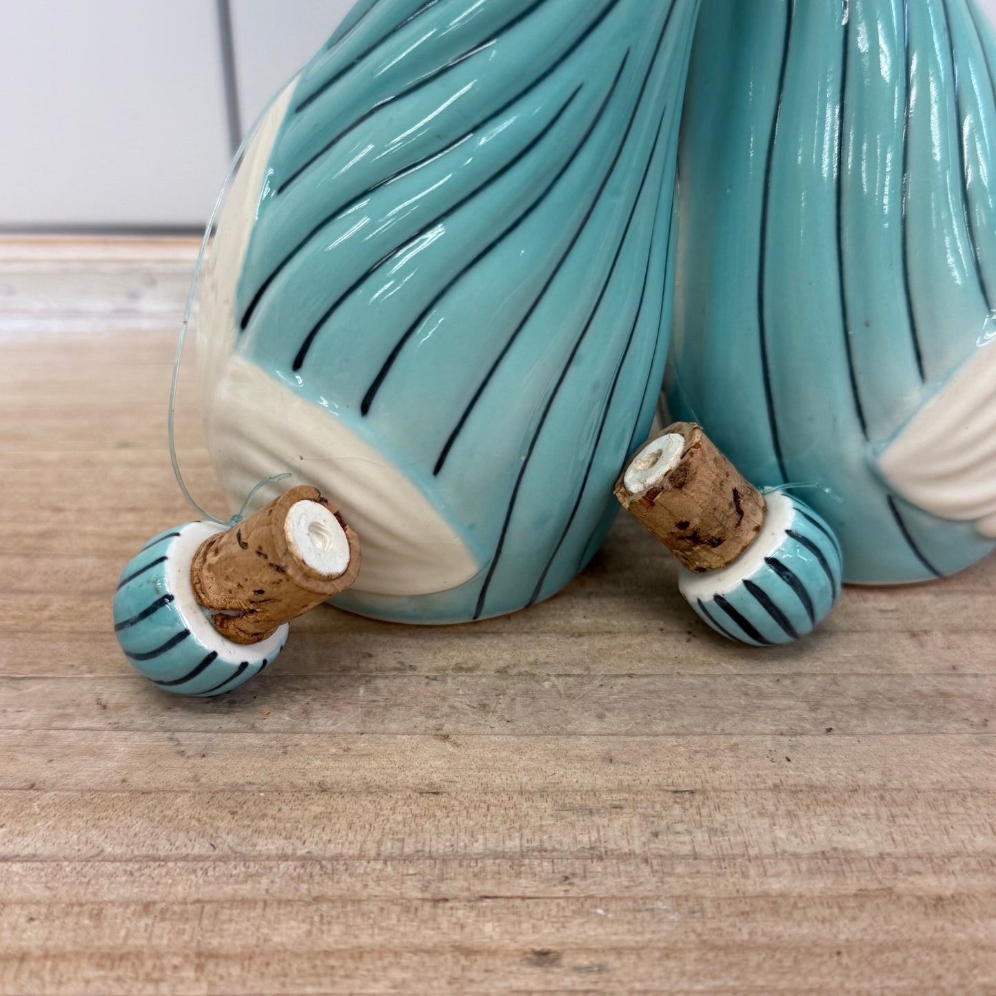 Oil & Vinegar Cruet, Mid-Century Ceramic