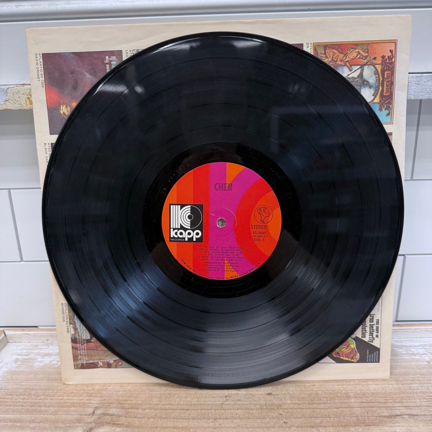 Cher Gypsys, Tramps & Thieves Vinyl Record, 1971