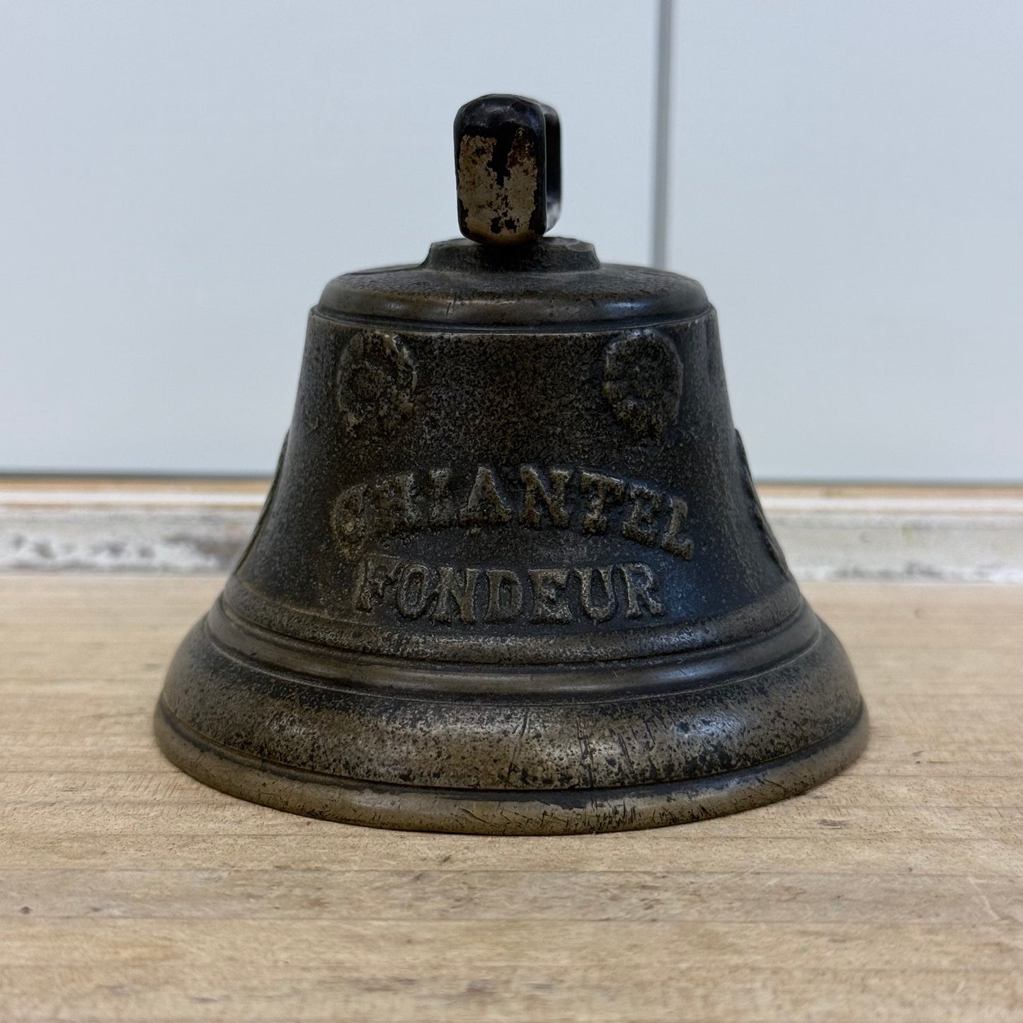 Swiss Saignelégier 1878 Cow Bell Metal Souvenir Bell Vintage