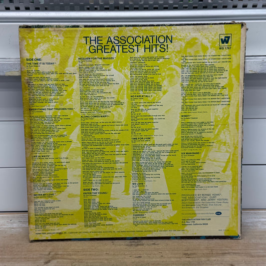 The Association's Greatest Hits Vinyl Record 1968 #WS1767